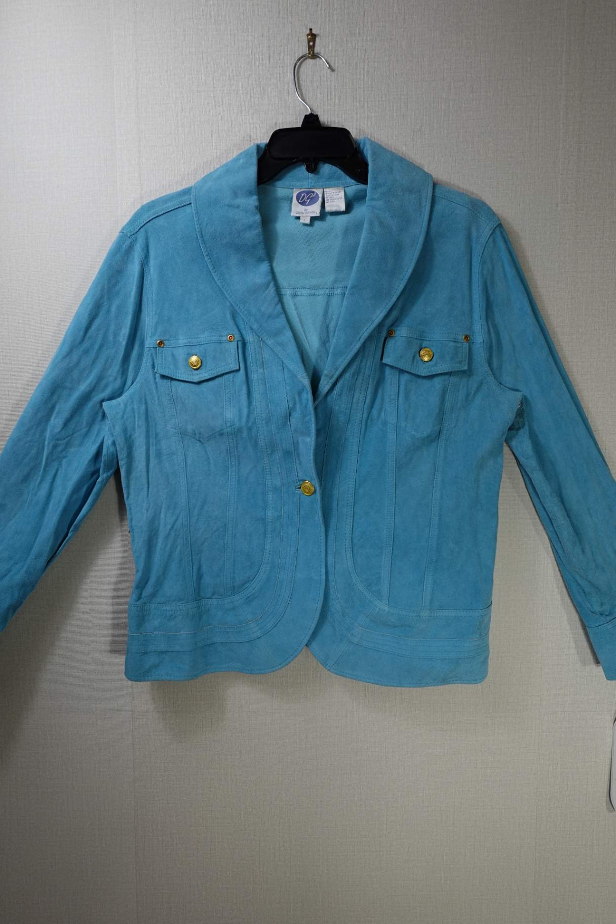 DG2 by Diane Gilman, New Vintage Jacket, L, pig suede