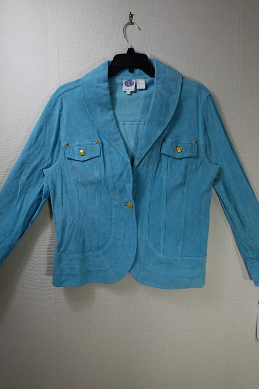 DG2 by Diane Gilman, New Vintage Jacket, L, pig suede