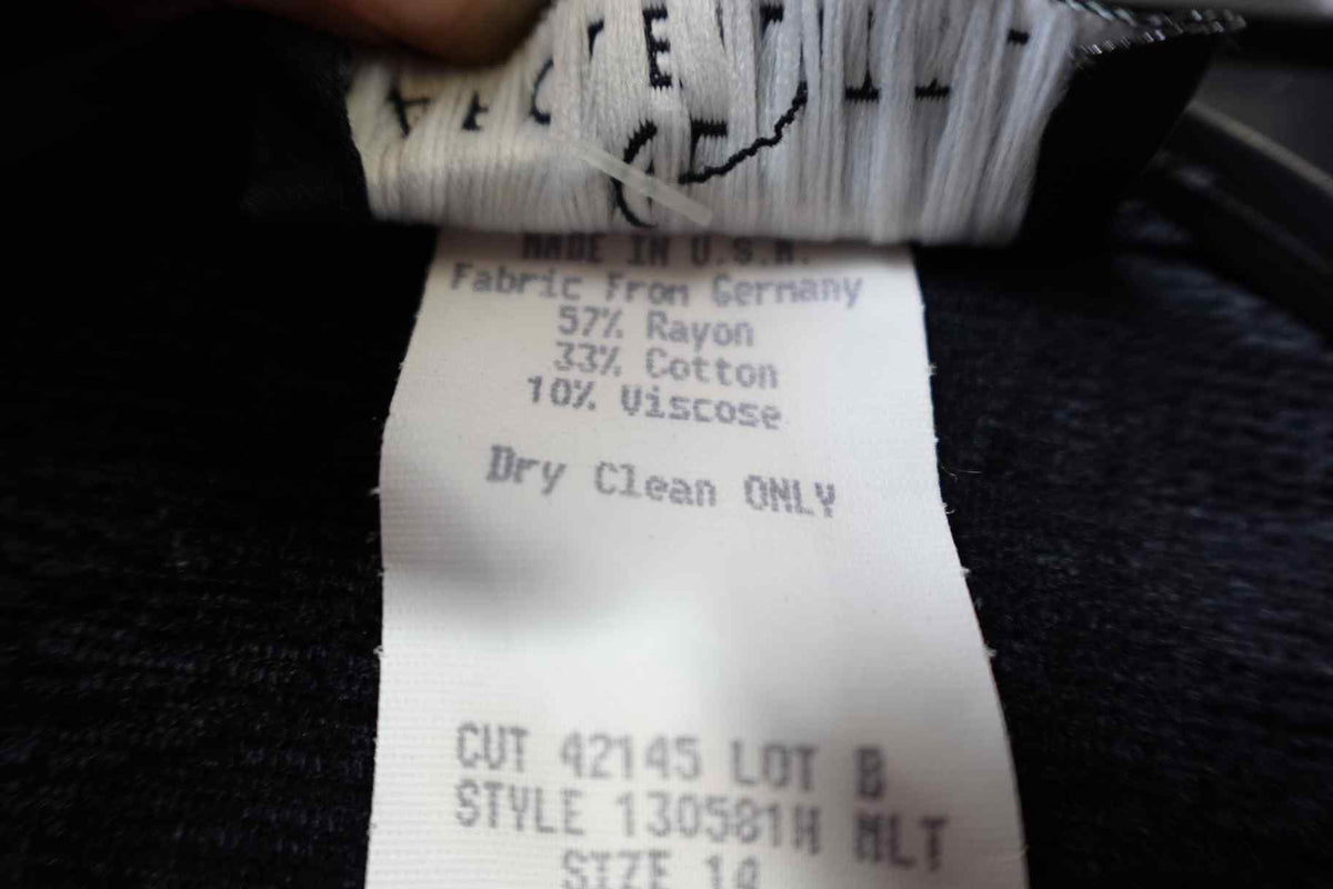 Carol Little, Vintage New Long Sleeve Top, 14, rayon, cotton, viscose
