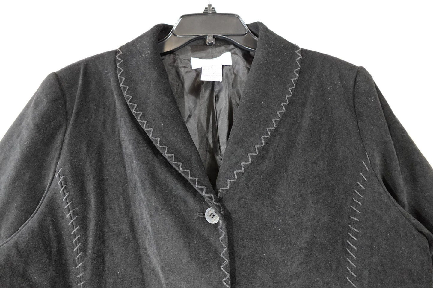 Susan Graver, Jacket, L, Polyester Blend