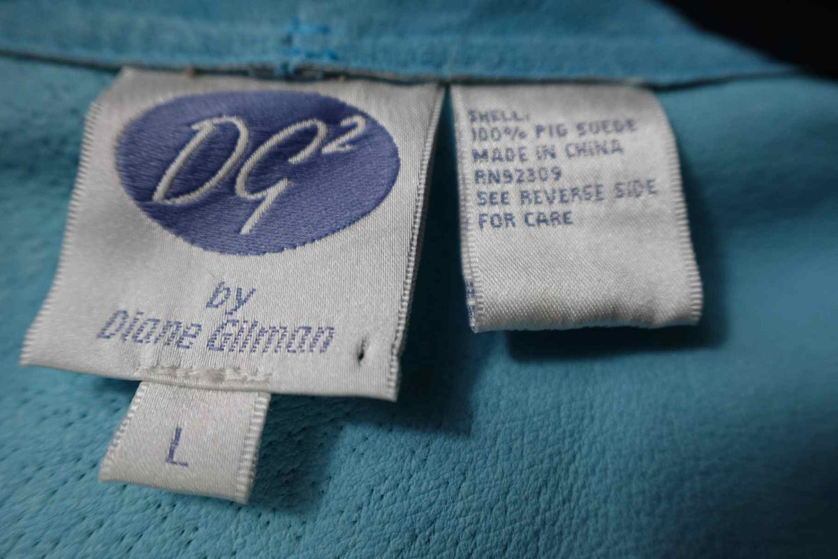 DG2 by Diane Gilman, New Vintage Jacket, L, pig suede