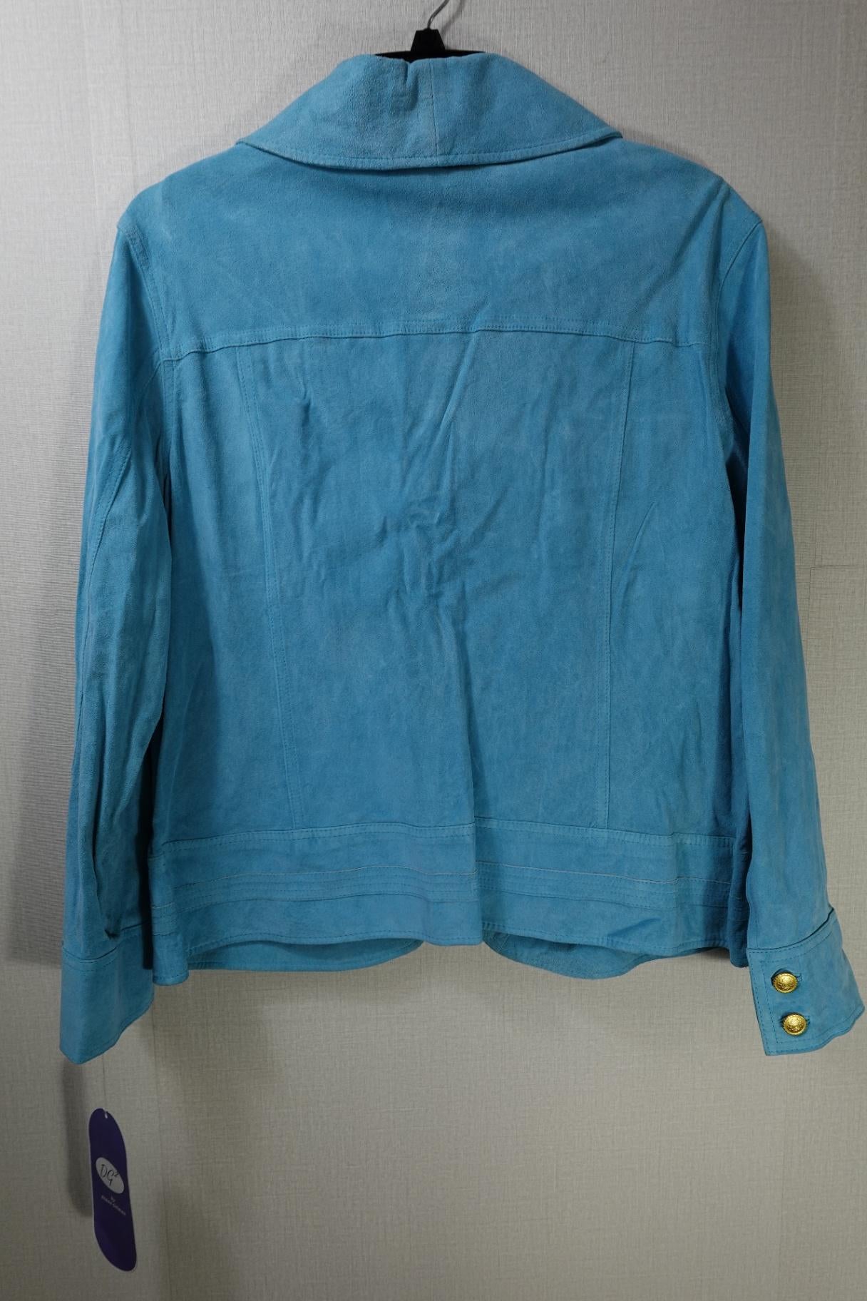 DG2 by Diane Gilman, New Vintage Jacket, L, pig suede