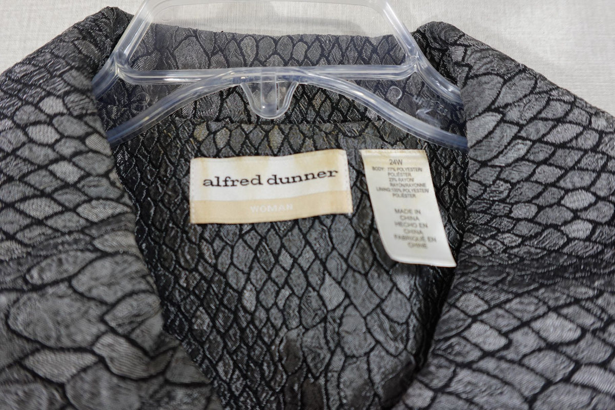 Alfred Dunner, Jacket, 24W, Polyester