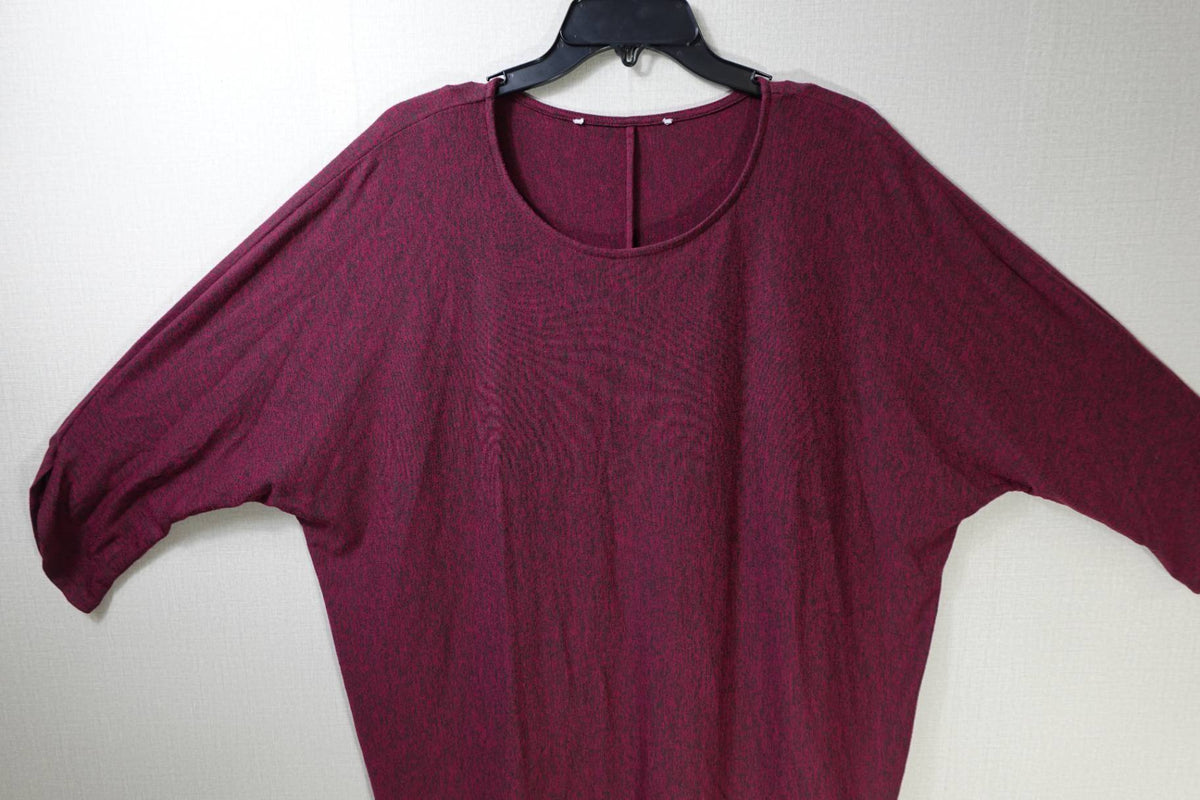 (No Label) , 3/4 SLEEVE TOP, 2X/3X, Knit
