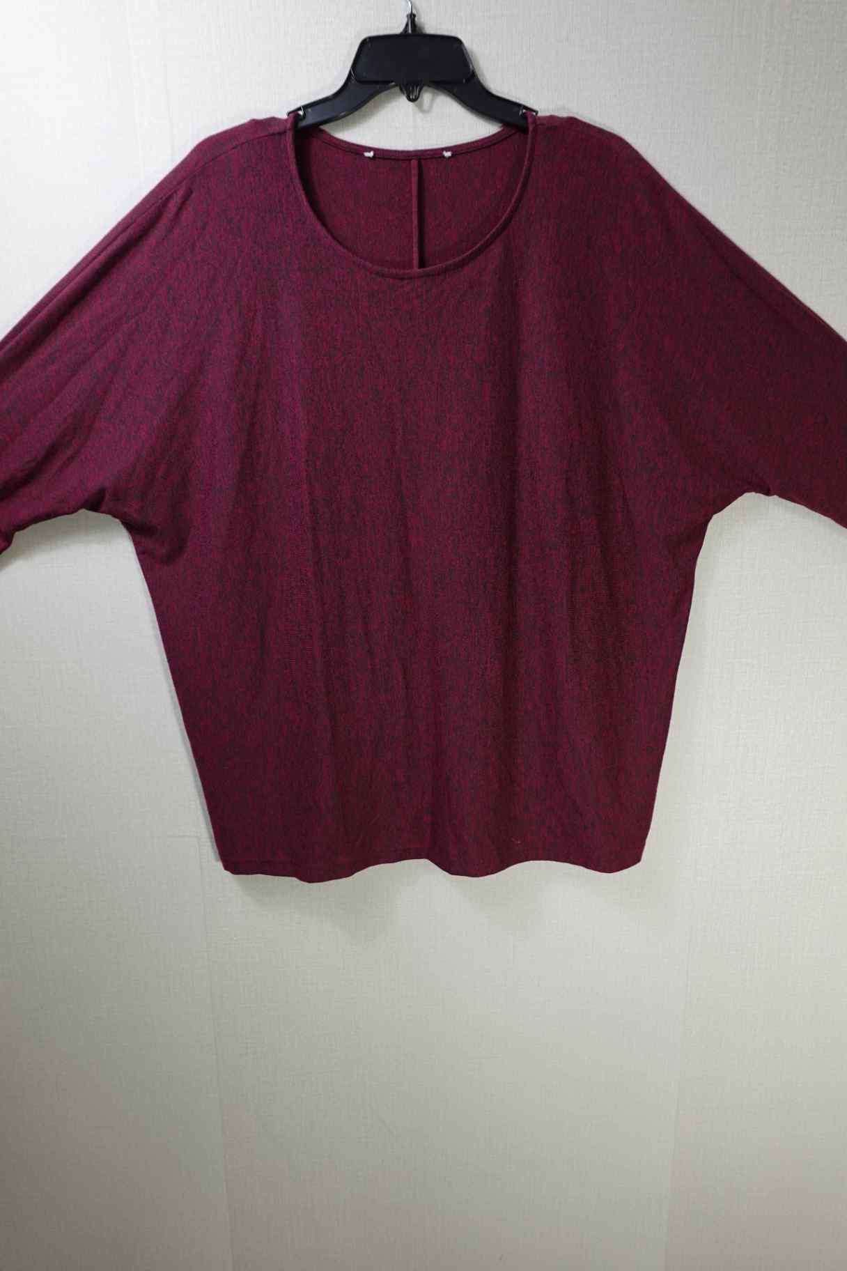 (No Label) , 3/4 SLEEVE TOP, 2X/3X, Knit
