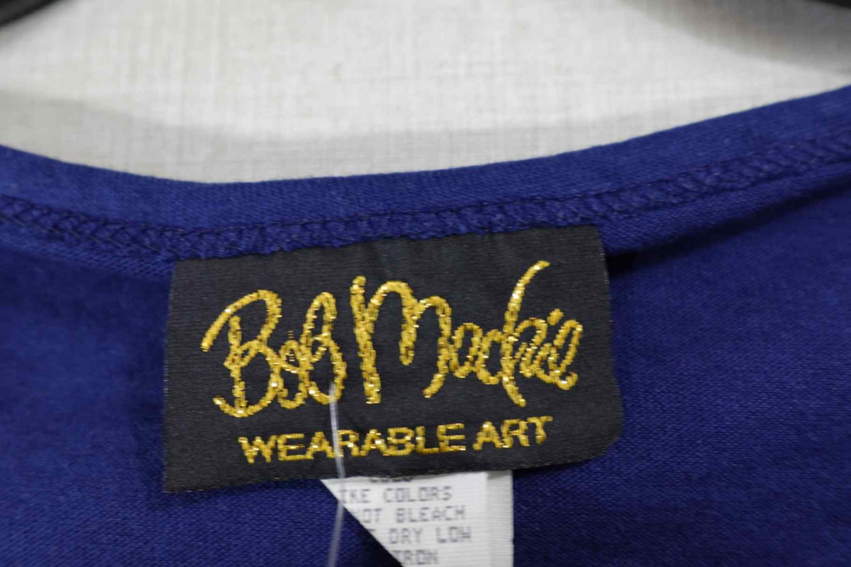 Bob Mackie, New Short Sleeved Top, L, cotton