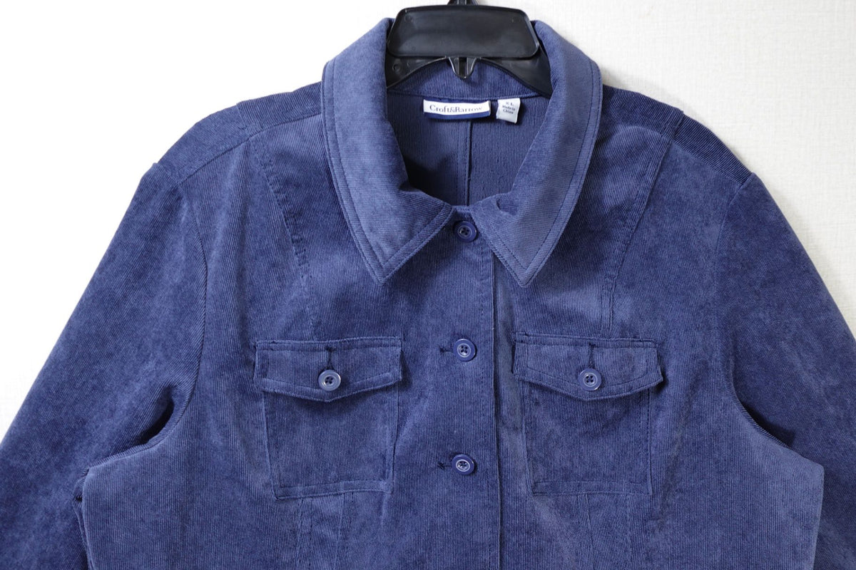 Croft & Barrow, Light Jacket, XL, Polyester Blend