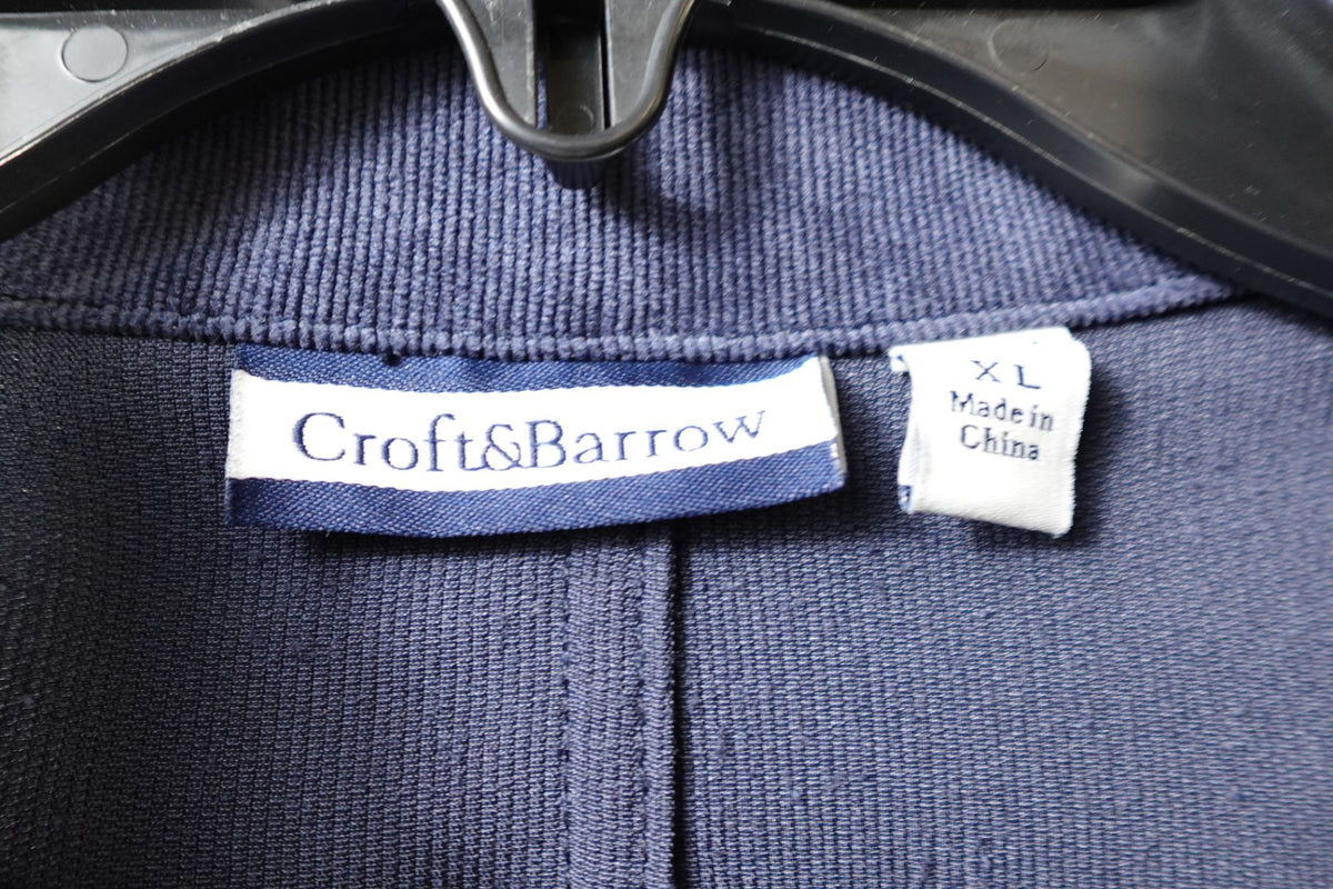 Croft & Barrow, Light Jacket, XL, Polyester Blend