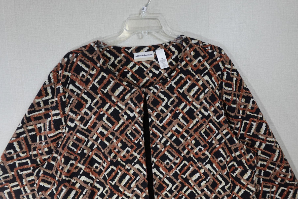 Alfred Dunner, Cardigan, 24W, cotton blend