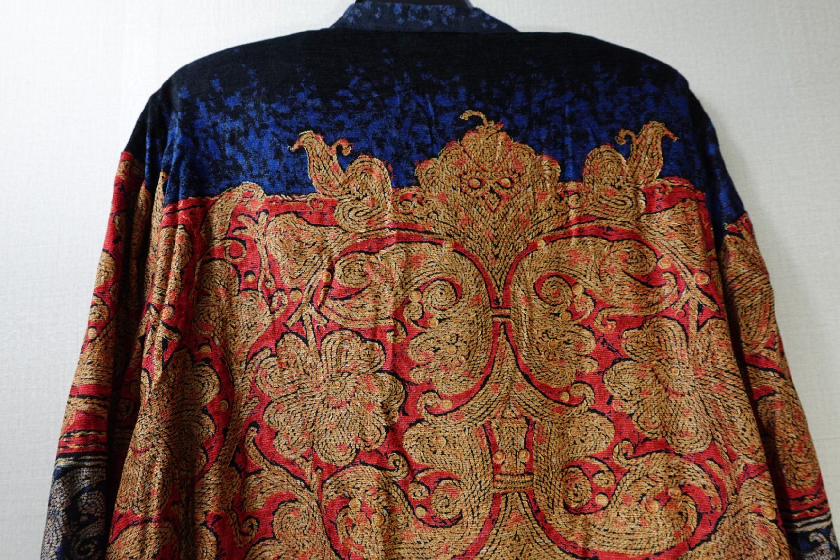 Carol Little, Vintage New Long Sleeve Top, 14, rayon, cotton, viscose