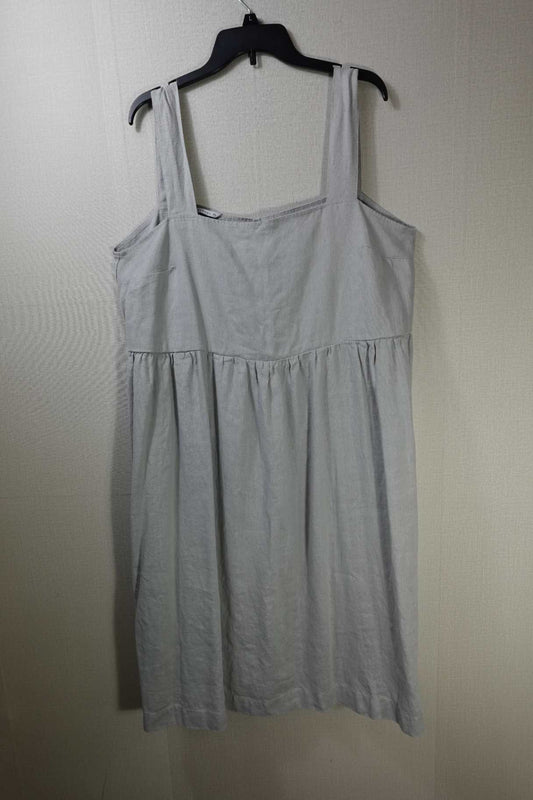 Linenfox, Dress, 2X, Linen