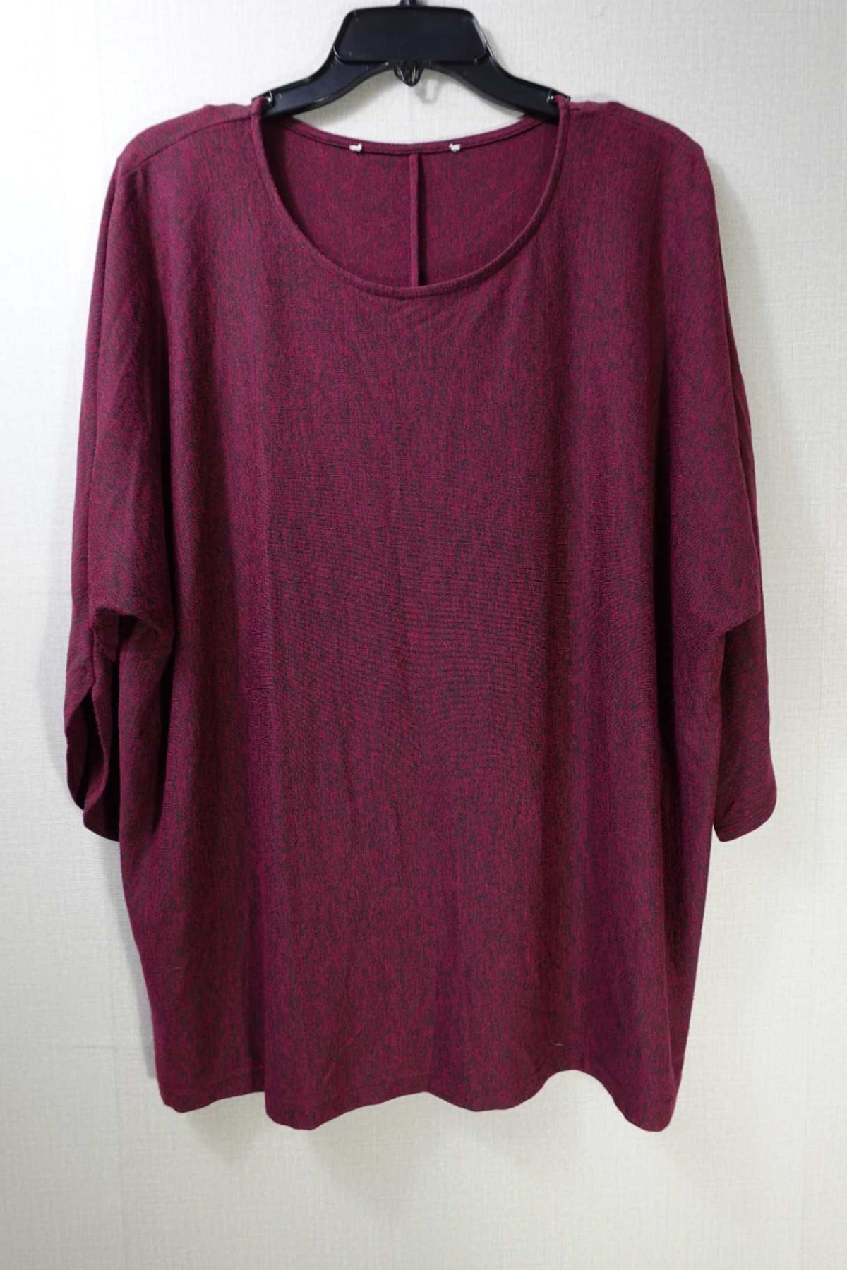 (No Label) , 3/4 SLEEVE TOP, 2X/3X, Knit
