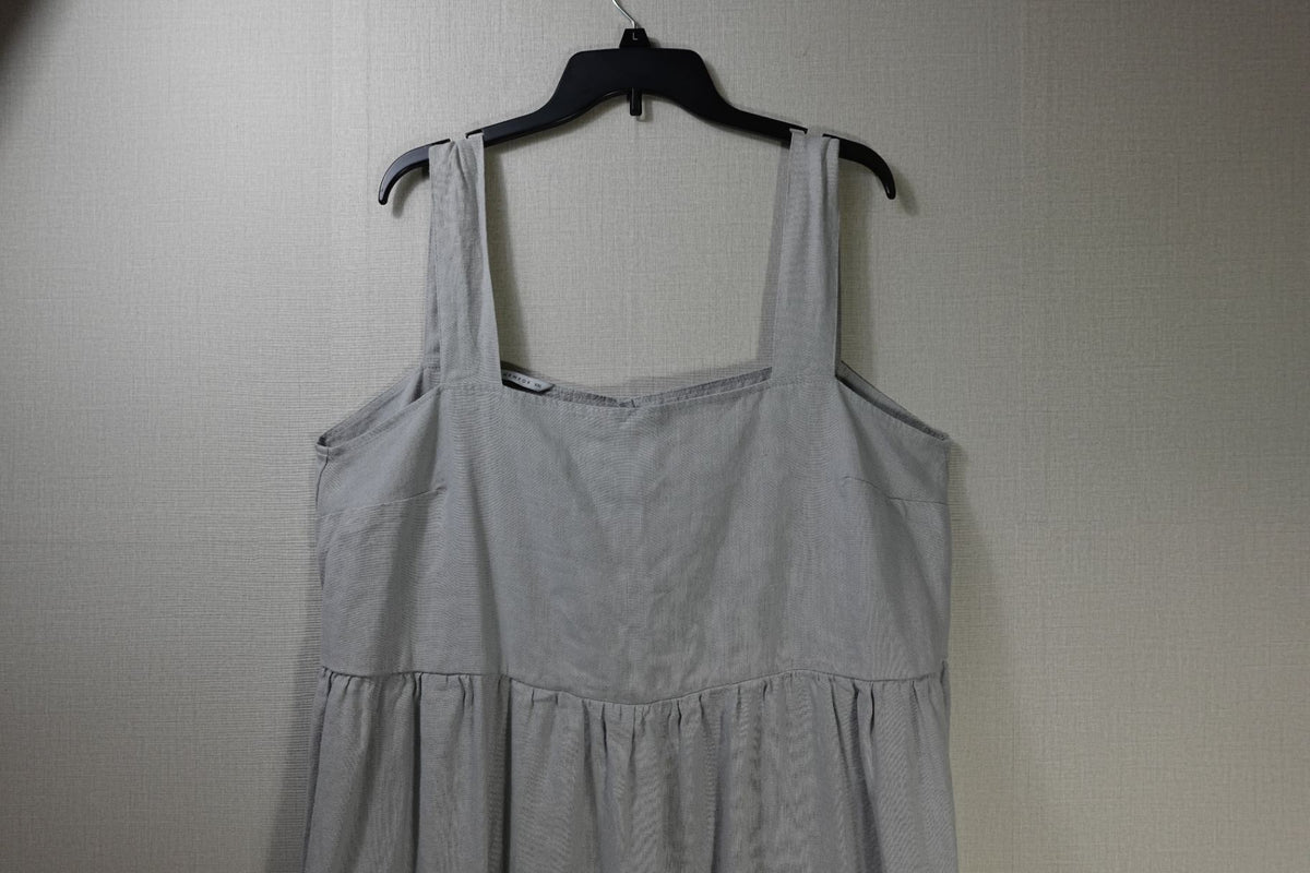 Linenfox, Dress, 2X, Linen