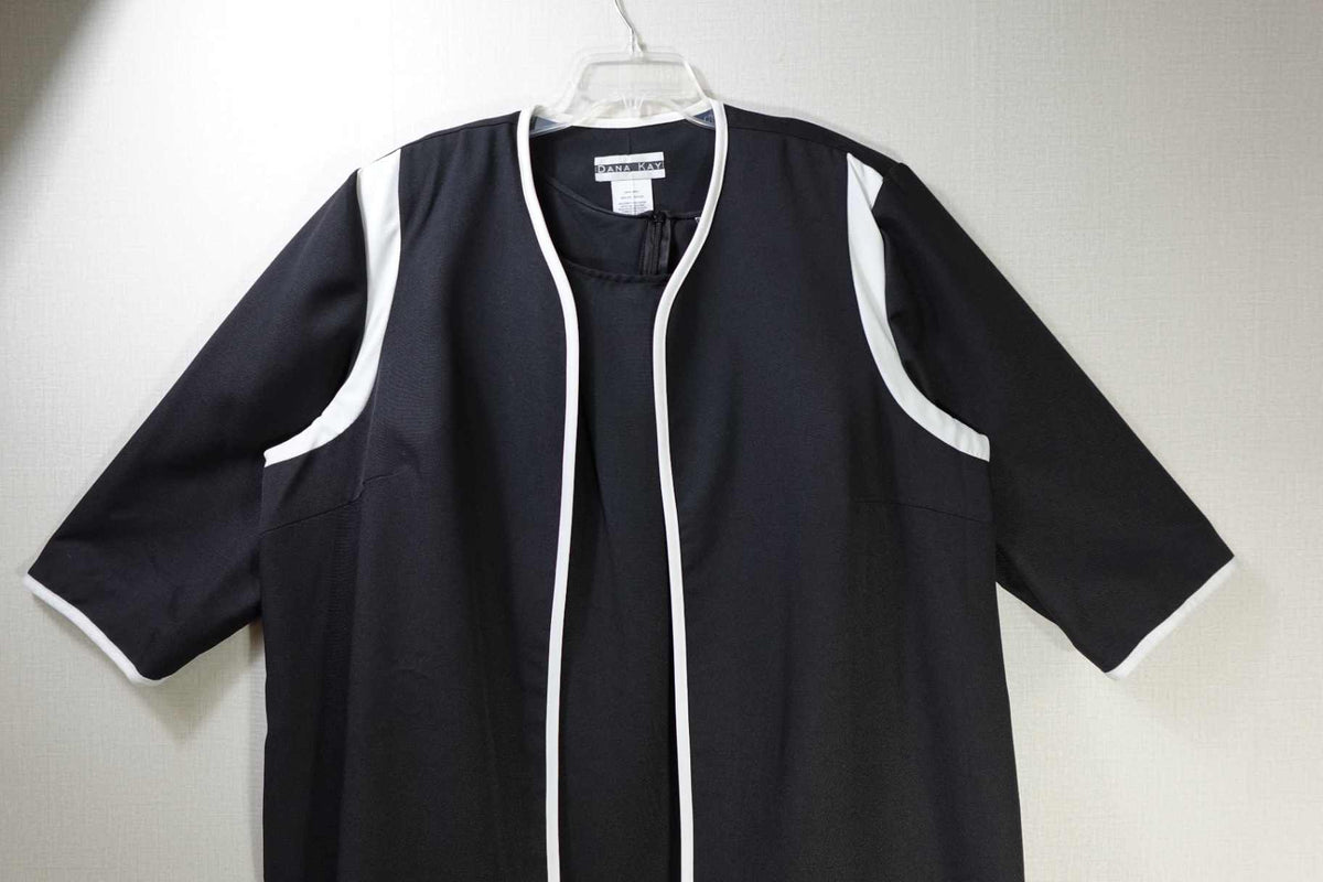 Dana Kay, New Jacket w/ Dress, 24W, Polyester