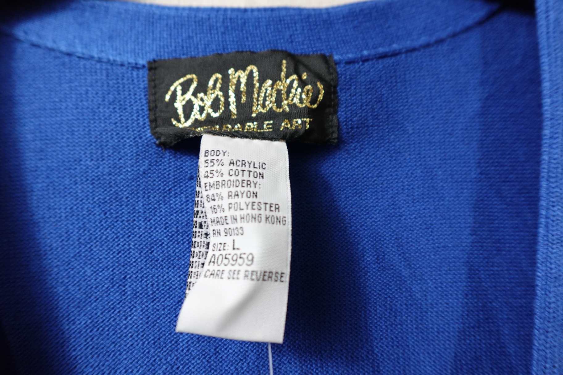 Bob Mackie, New Cardigan, L,