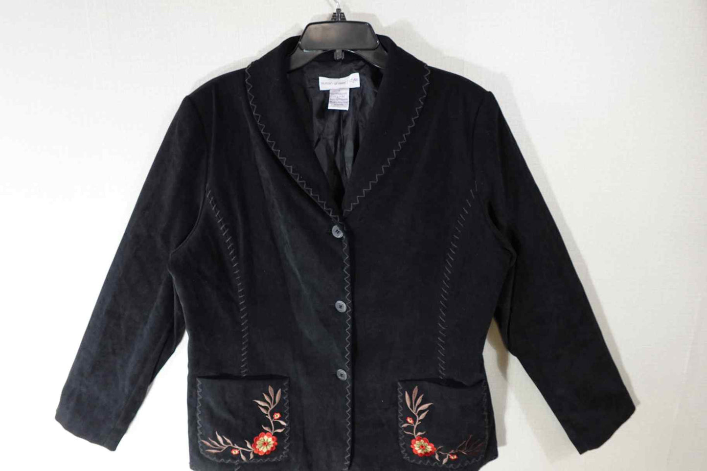 Susan Graver, Jacket, L, Polyester Blend