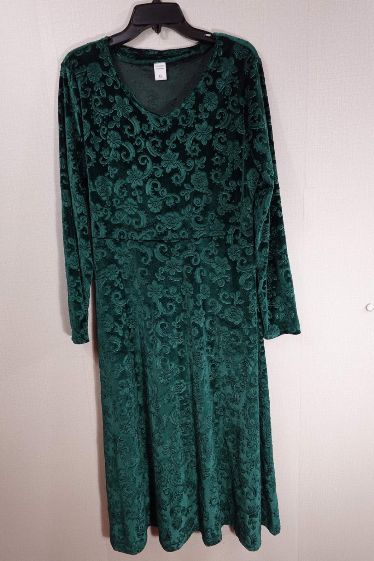 (No Label), Event- Dress, XL, polyester velvet