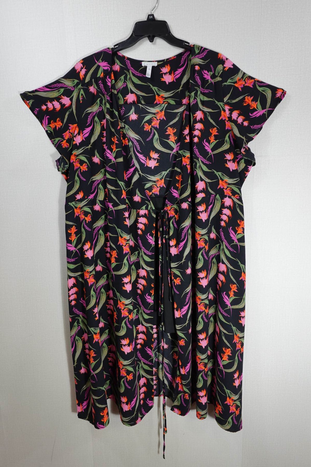 Leith, Wrap Dress, 3X, Polyester
