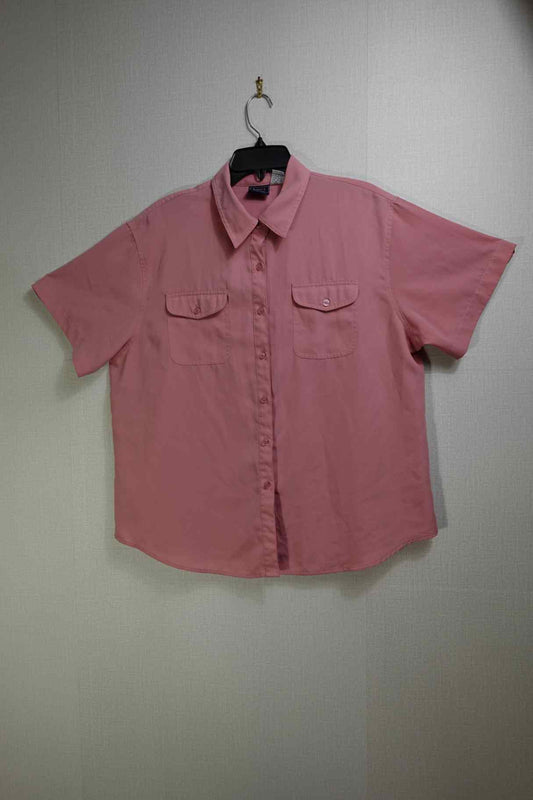 Laura Scott, Short Sleeved Top, XL, Polyester