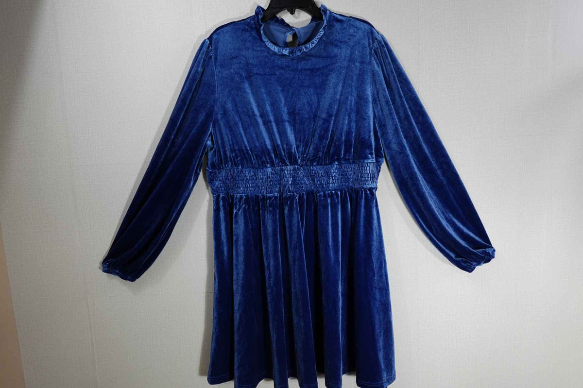 (No Label), Event- Dress, 2X, Velvet polyester, spandex