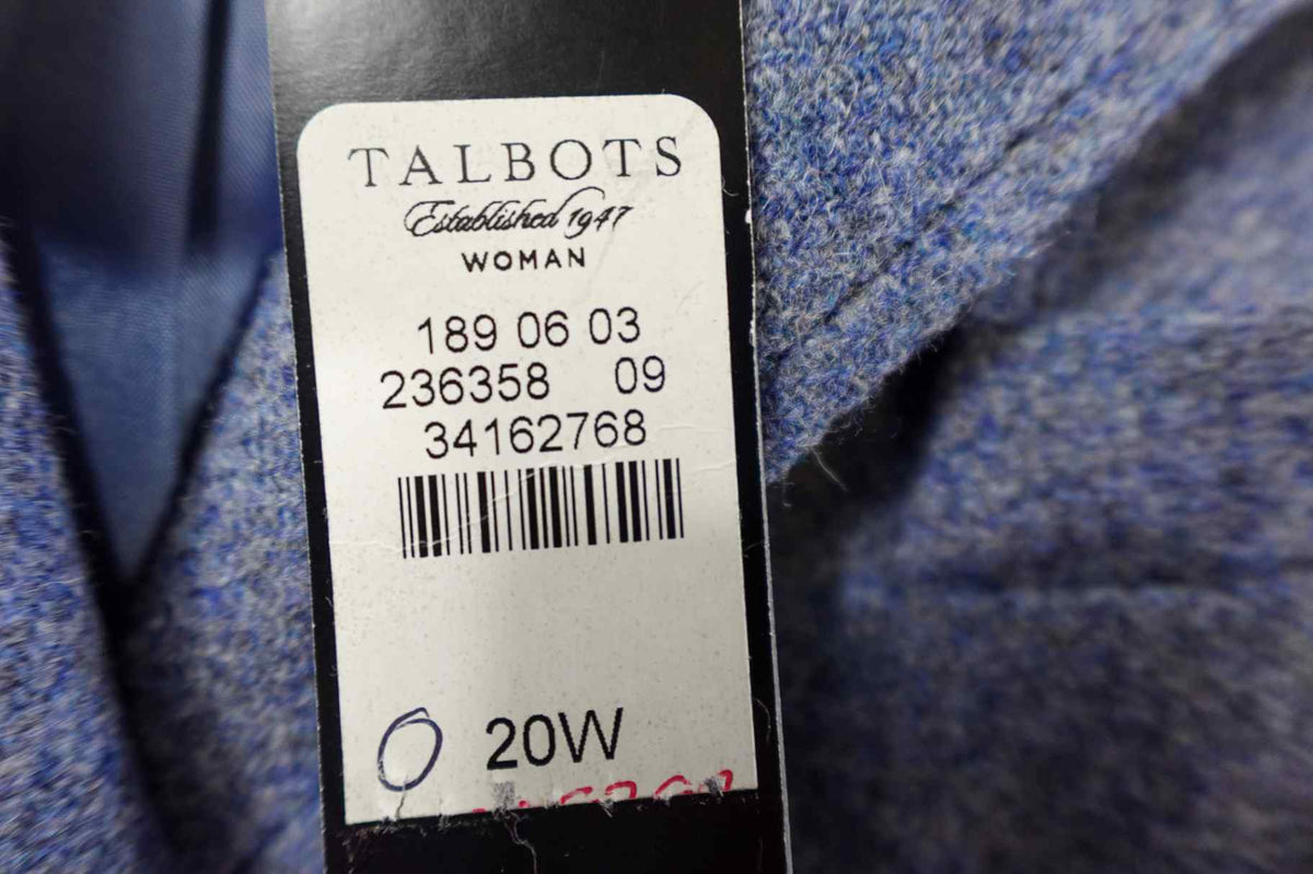 Talbots, Jacket, 20W, wool w/ polyester lining