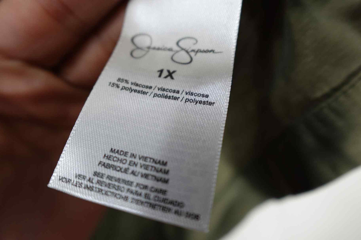 Jessica Simpson, Long Sleeves Top, 1X,