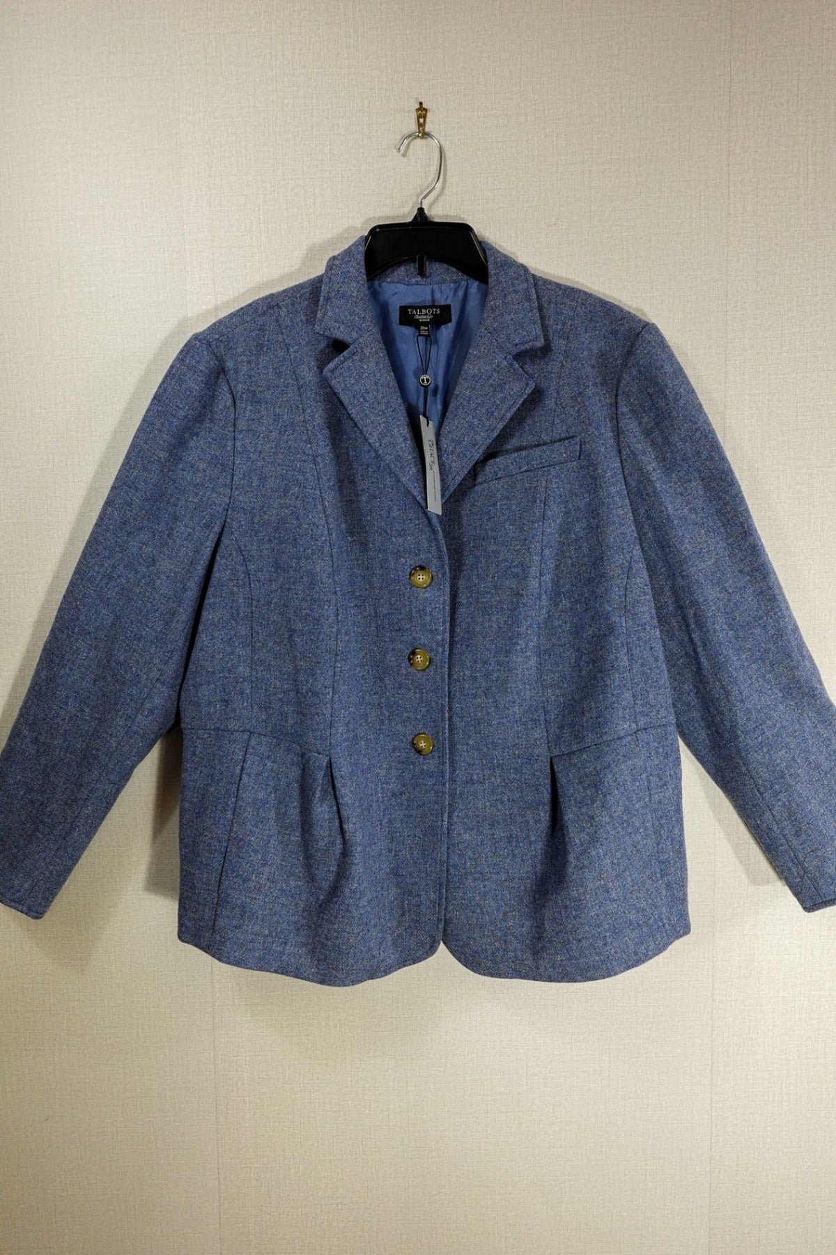 Talbots, Jacket, 20W, wool w/ polyester lining