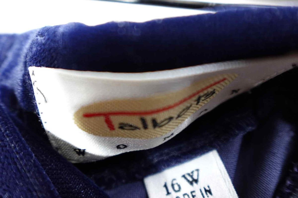 Talbots, Skirt, 16 W, polyester vevlet