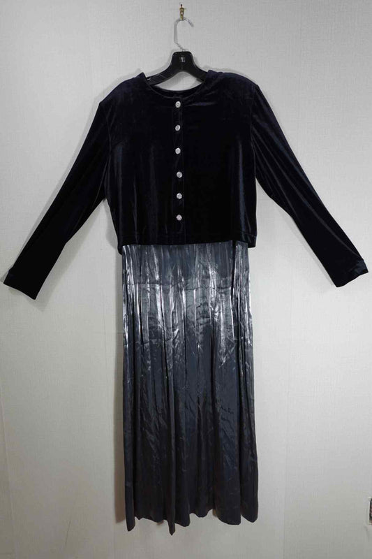 Karin Stevens, Event Dress, 14, polyester, spandex (velvet)