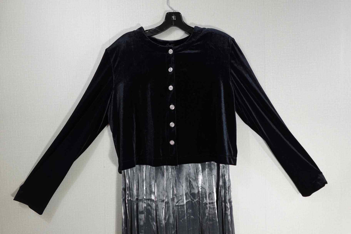 Karin Stevens, Event Dress, 14, polyester, spandex (velvet)