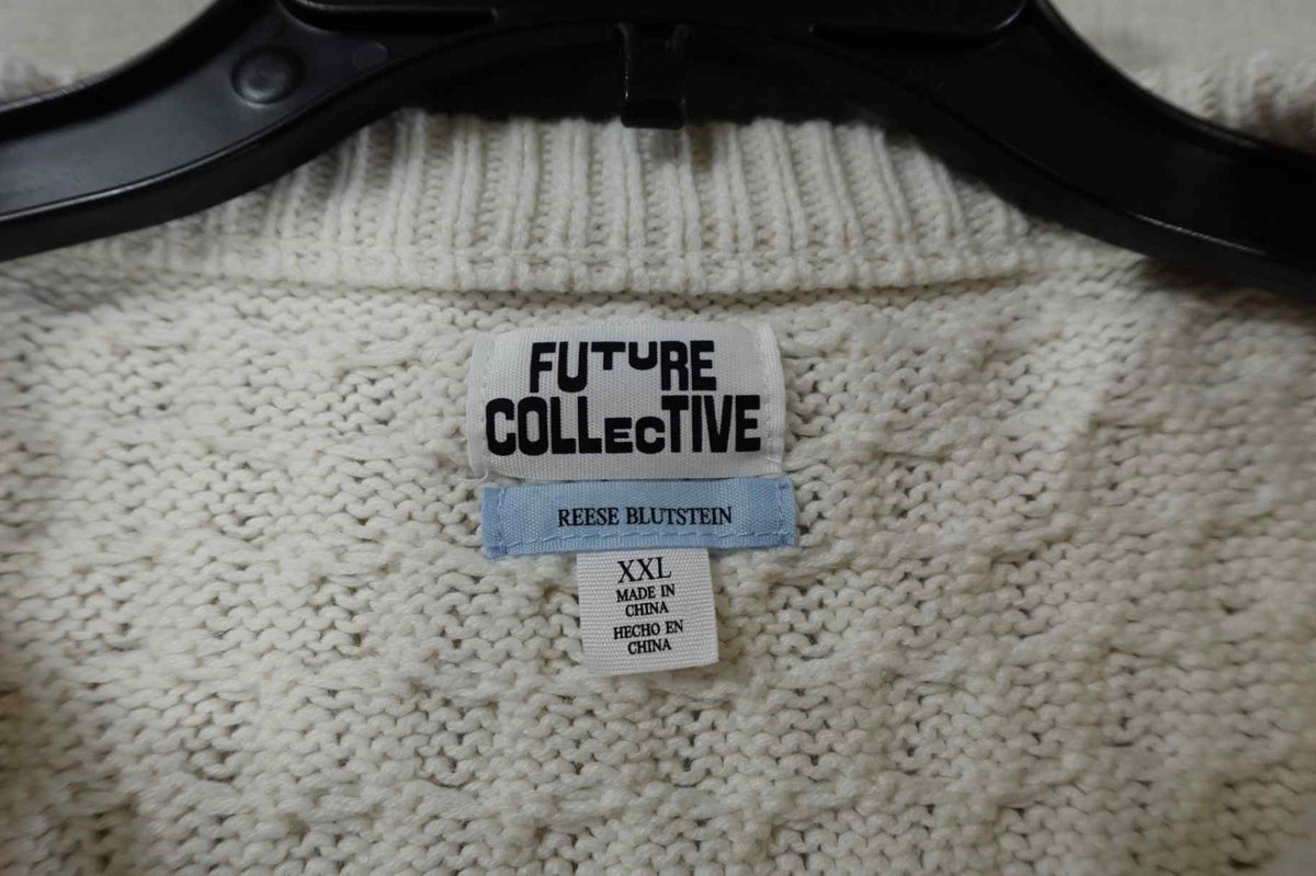 Future Collective, Sweater, 2X, Cotton, acrylic