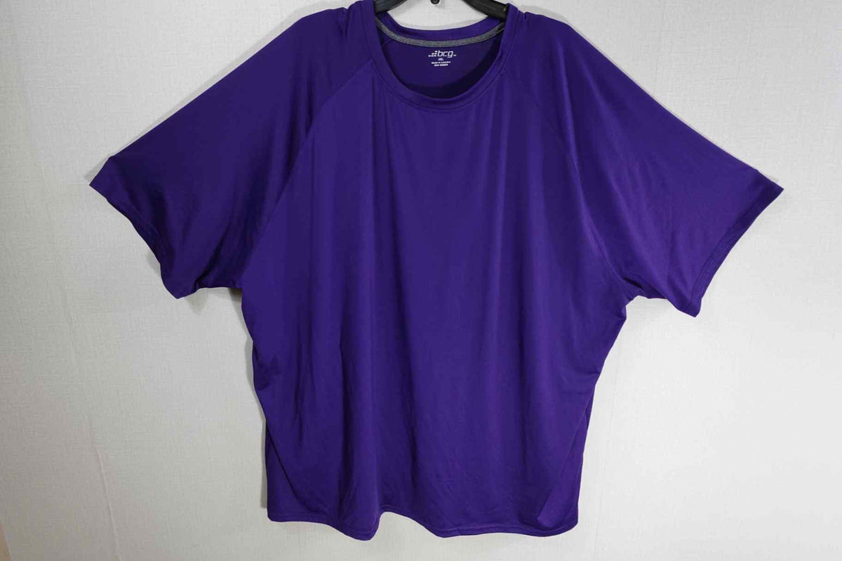 BCG, Short Sleeved Top, 4XL, Polyester, spandex