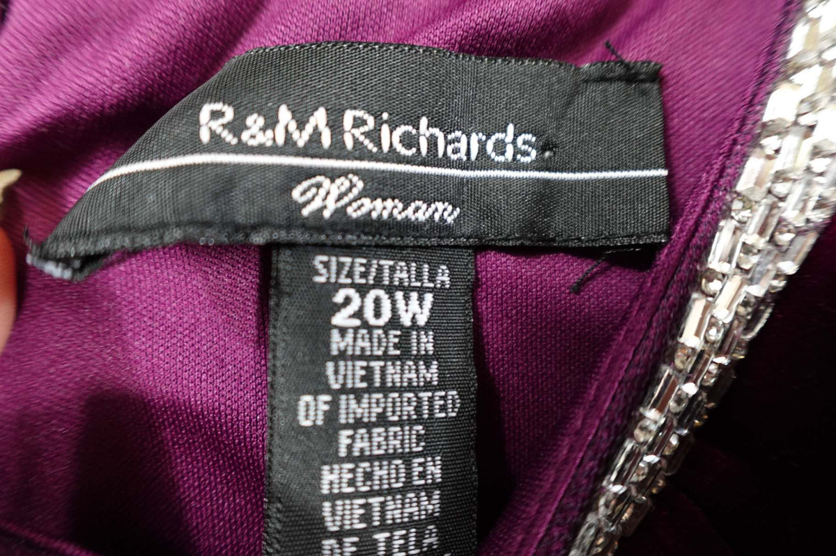 R&M Richards, New Event Dress, 20W, Polyester