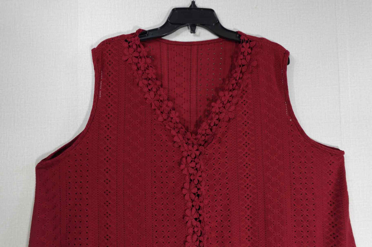 (No Label), Sleeveless Top, 4X,