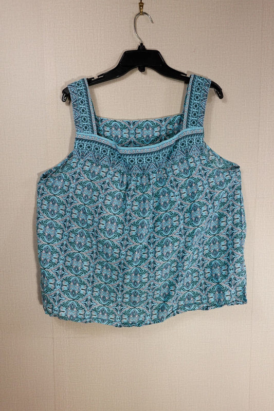 Talbots , Sleeveless Top, 2X, linen