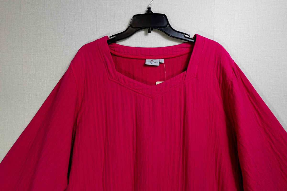Cheyenne, New Dress W/ Pockets, 3X, Cotton