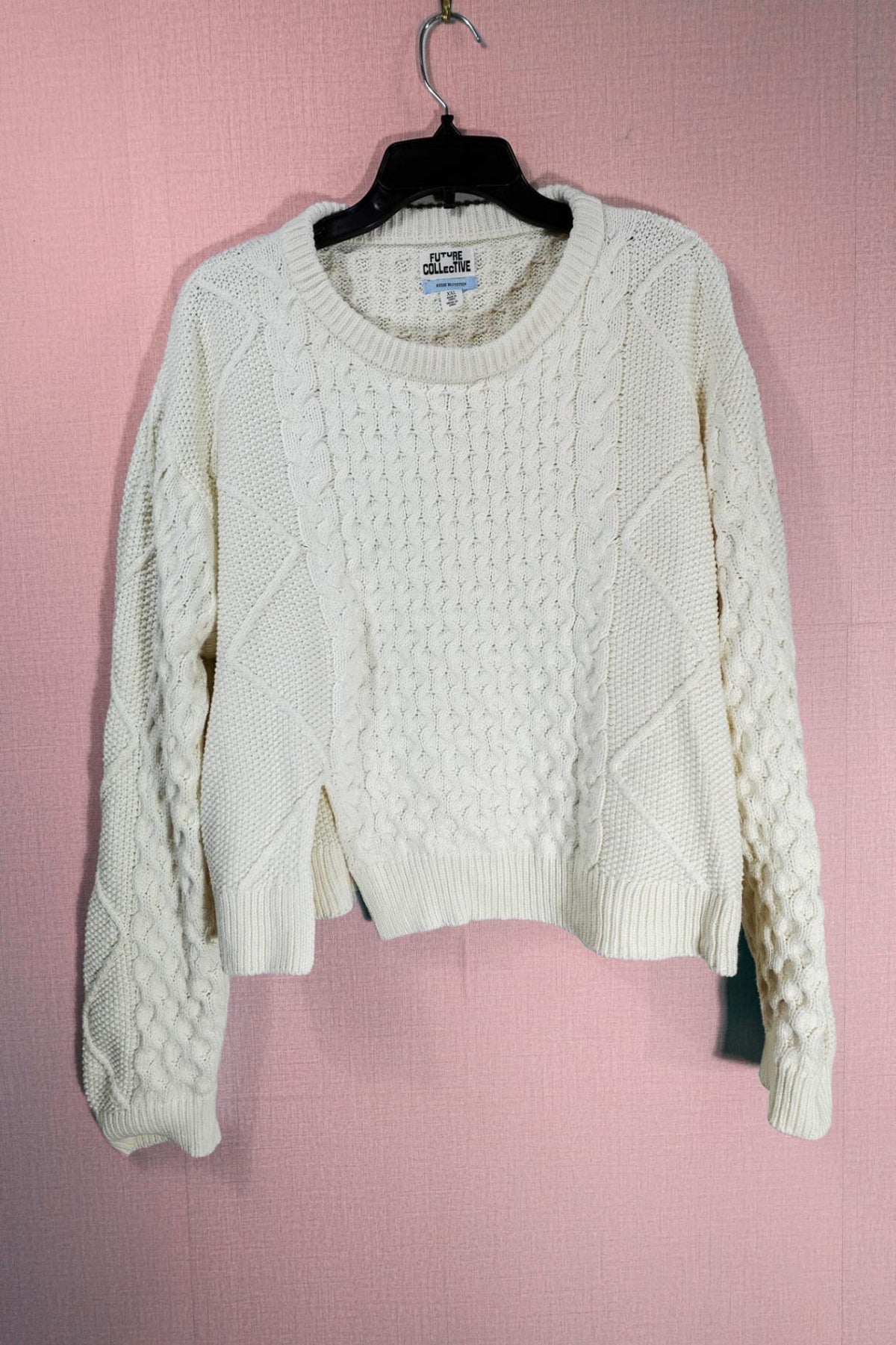 Future Collective, Sweater, 2X, Cotton, acrylic