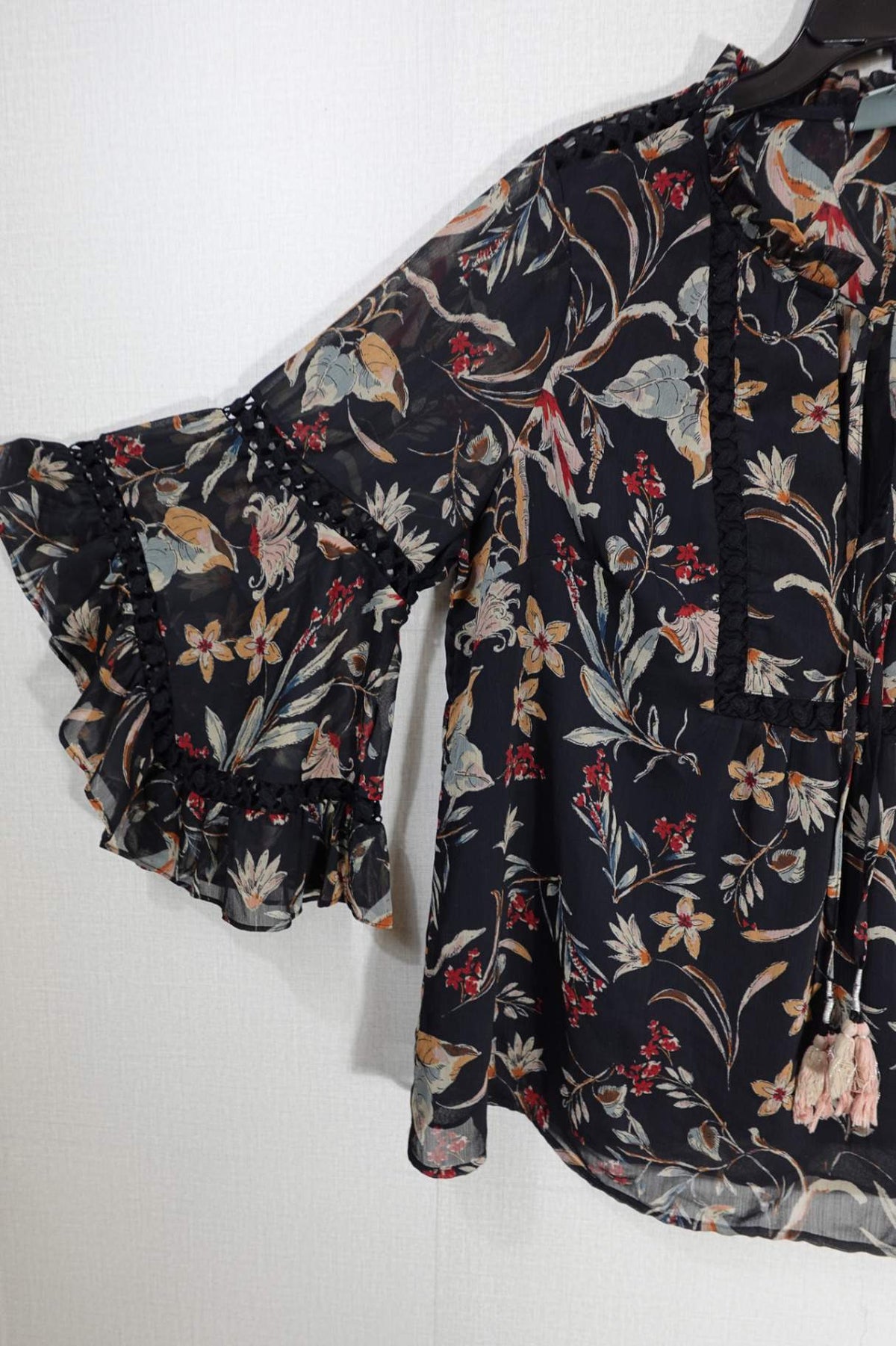 Maeve, Long Sleeves Top, 1X, Polyester