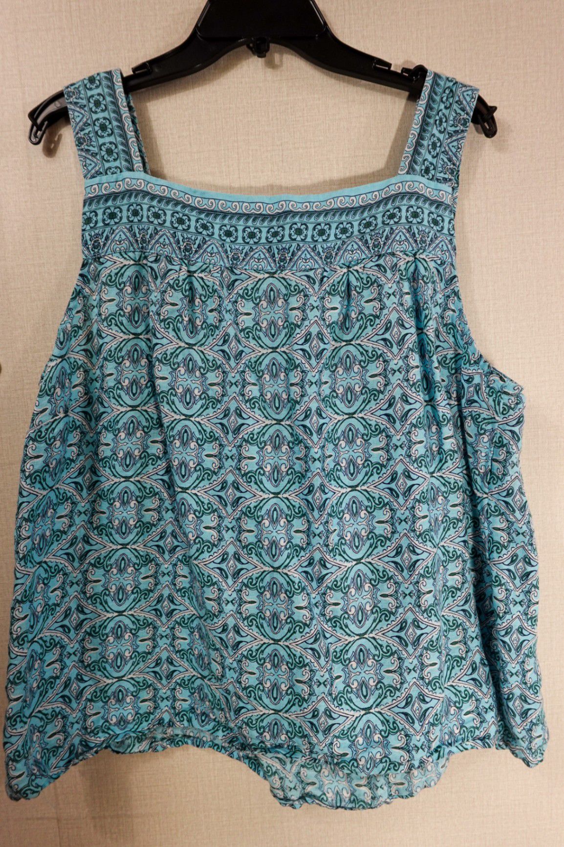 Talbots , Sleeveless Top, 2X, linen