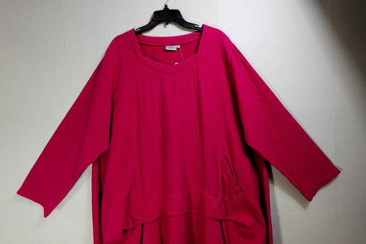 Cheyenne, New Dress W/ Pockets, 3X, Cotton
