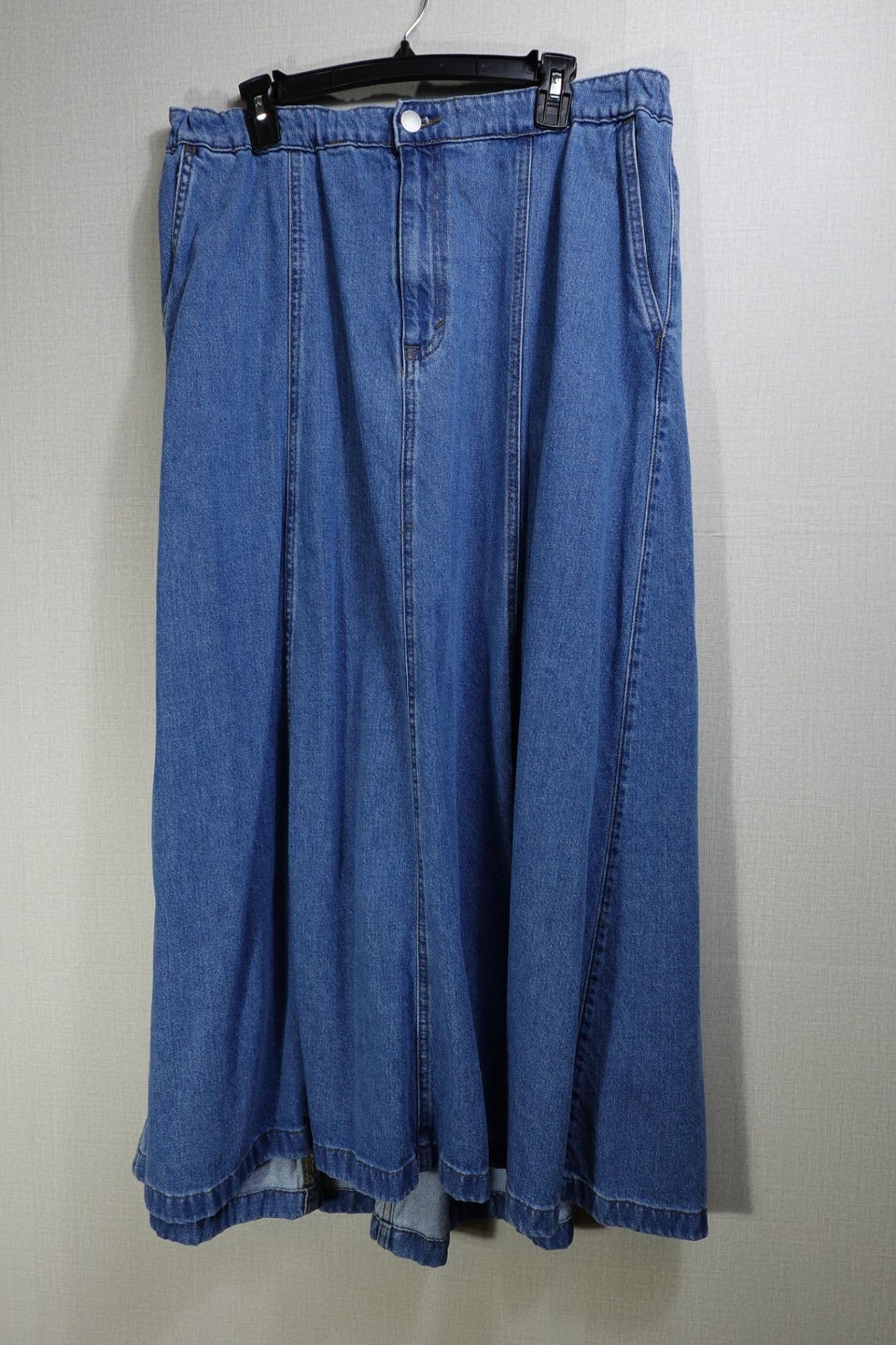 (No Label), Skirt, 17 JUNIORS (L/XL), denim