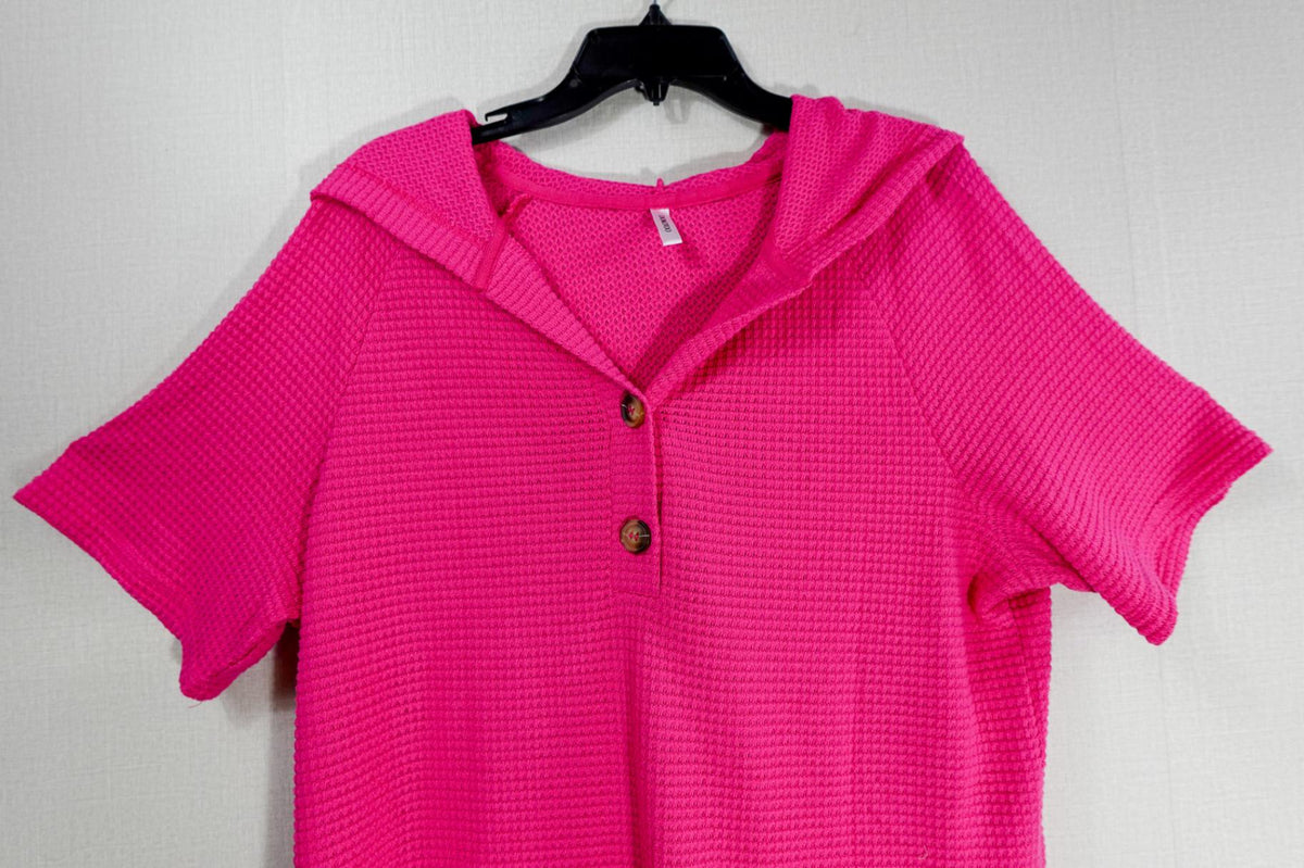 DOKOTOO, Short sleeve top, XL, polyester, spandex