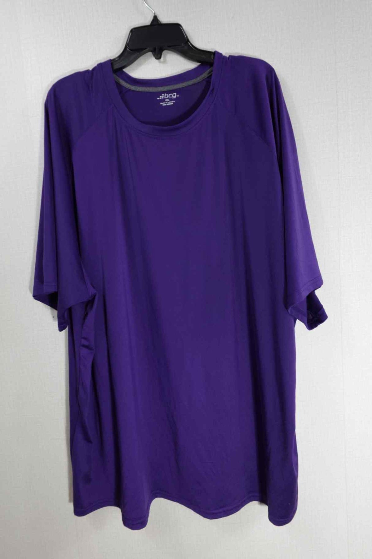 BCG, Short Sleeved Top, 4XL, Polyester, spandex