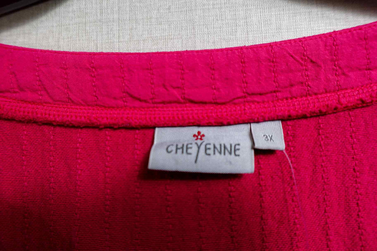 Cheyenne, New Dress W/ Pockets, 3X, Cotton
