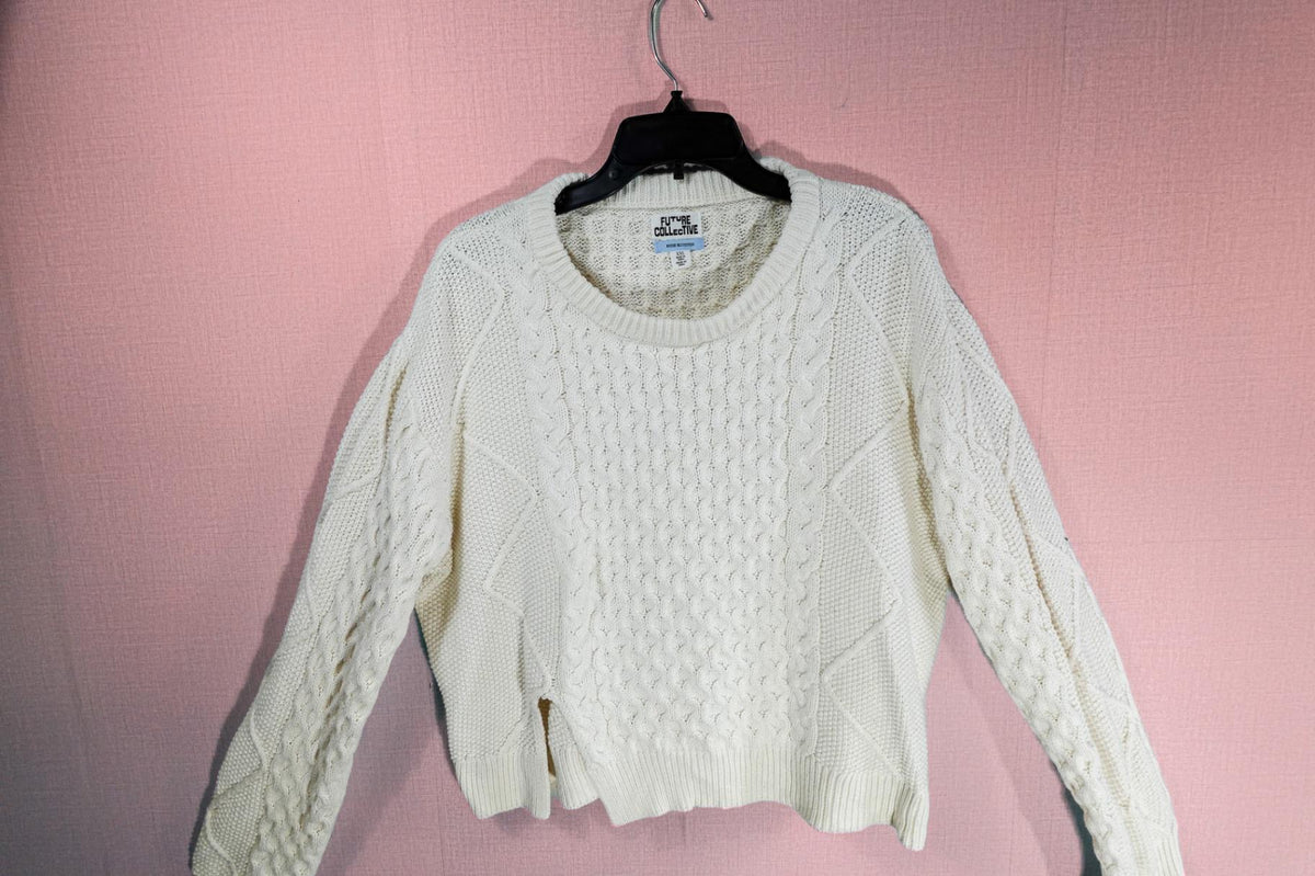 Future Collective, Sweater, 2X, Cotton, acrylic
