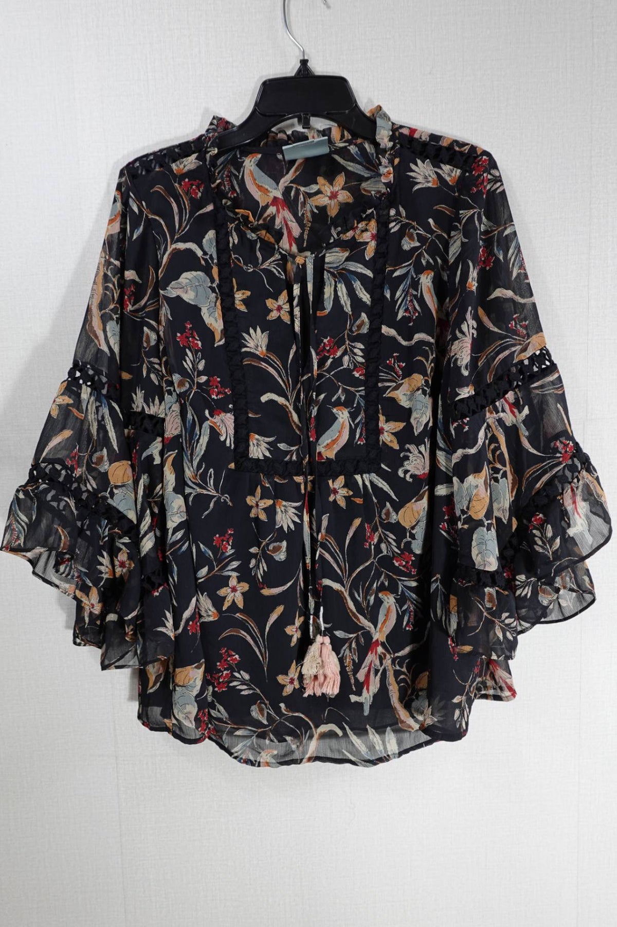 Maeve, Long Sleeves Top, 1X, Polyester
