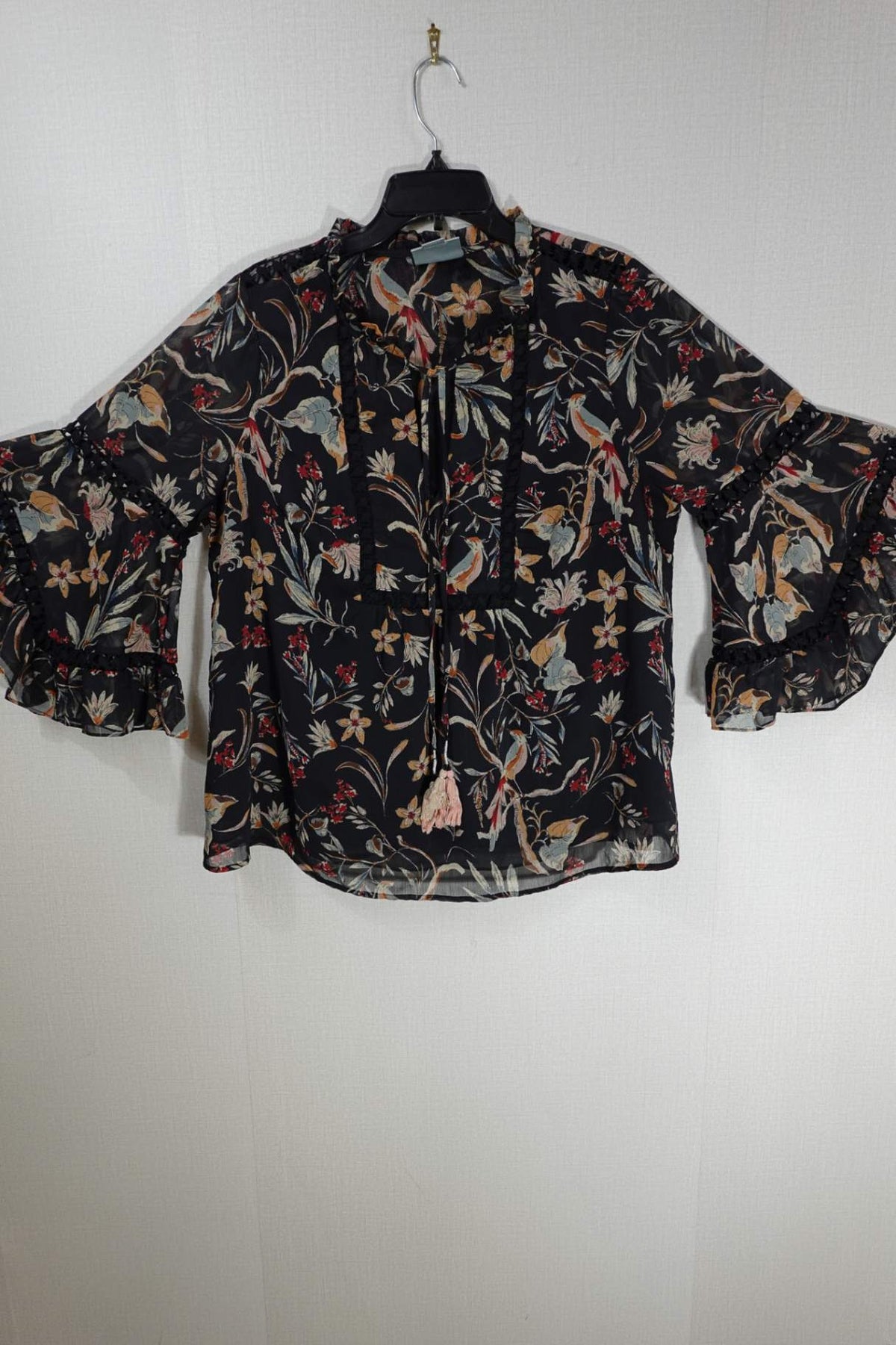Maeve, Long Sleeves Top, 1X, Polyester