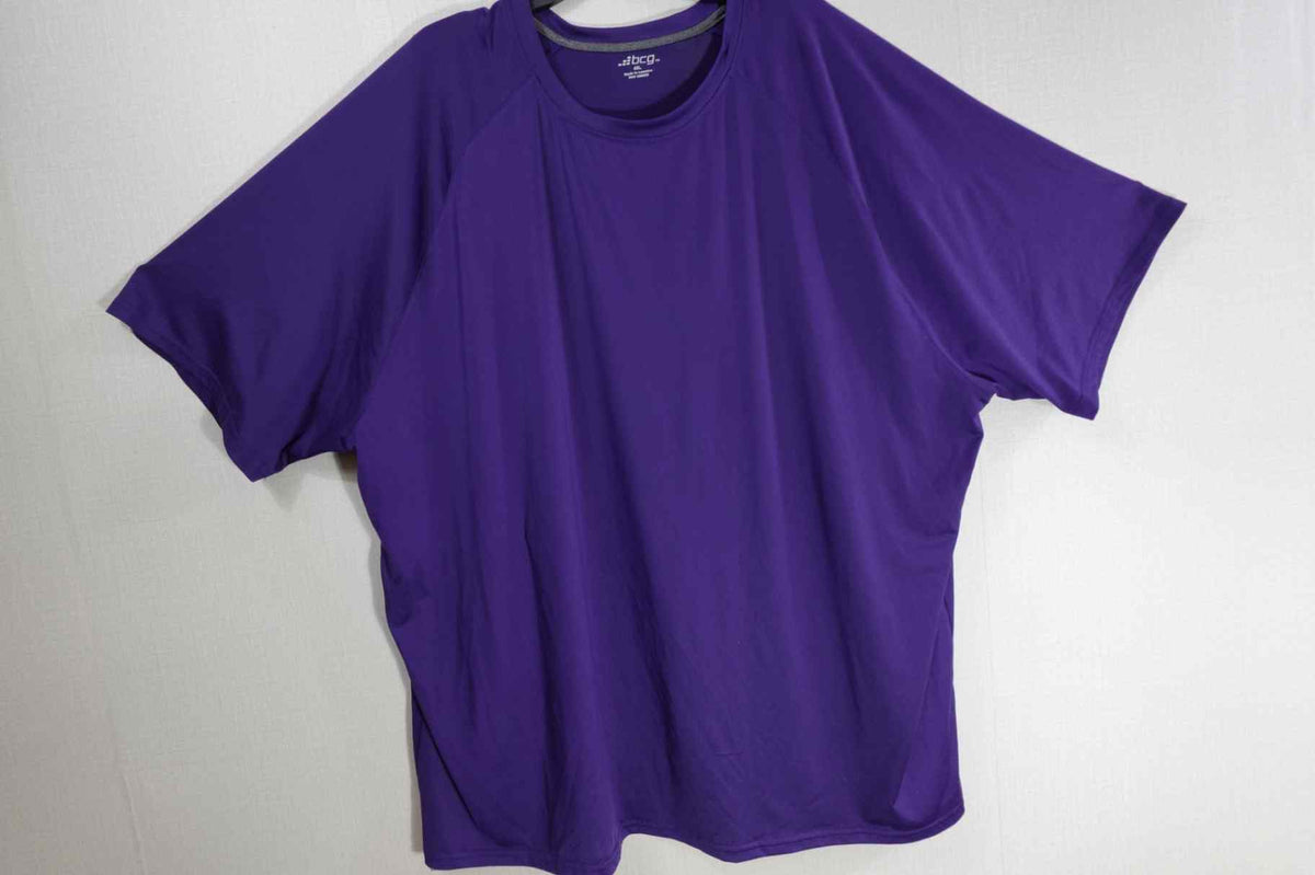 BCG, Short Sleeved Top, 4XL, Polyester, spandex