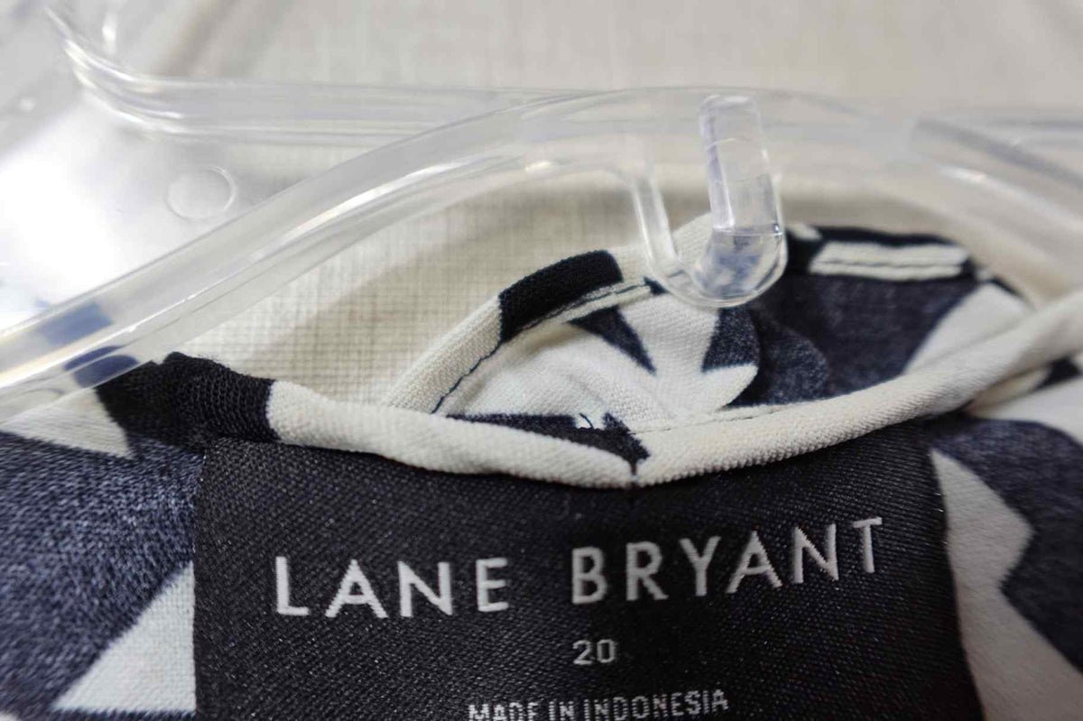 Lane Bryant, Long Sleeves Top, 20, Polyester