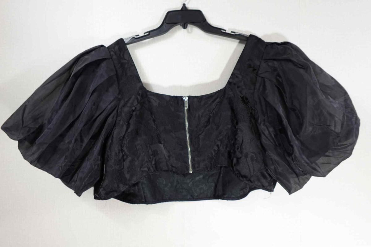 Future Collective, Short Sleeved Crop Top, 20W/22W, Polyester